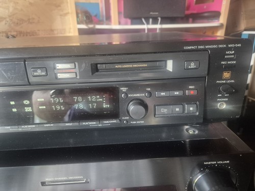 Sony mxd d40 minidisc md - to,