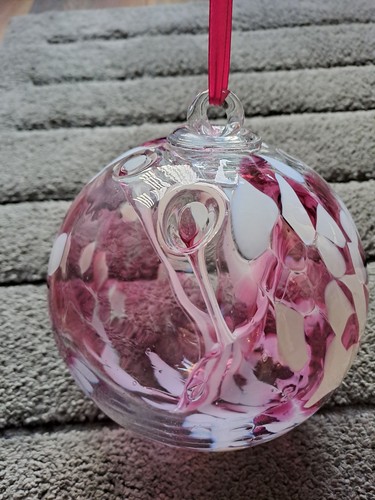 Glass hanging ornament - glass,