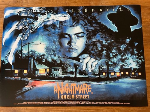Movie poster nightmare on - nightmare,