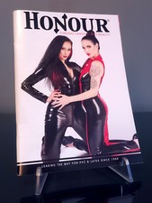 HONOUR/SKIN TWO Fetish Clothing catalogue latex rubber PVC fantasy goth BDSM alt