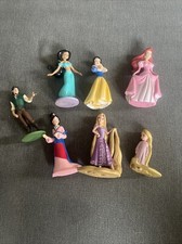 Disney Princess Cake Topper Bundle - Aerial - Tangled - Jasmine - Mulan - Snow