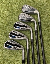 Adams Idea Combo Hybrid Irons / 7-SW / Bassara 65 x5ct Irons / Used