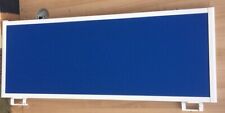 office divider partition blue white 100cm