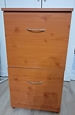Wooden Office Heavy Duty Filing Cabinet with 2 Drawers/ Multipurpose Cabinet