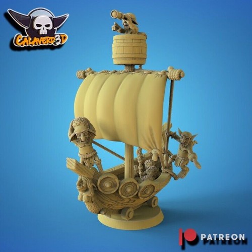 Pump wagon pirateship fantasy - pirateship,