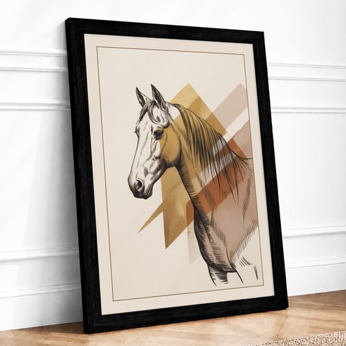 Horse geometry modern - in,