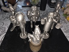 Simpsons pewter barwear set - simpsons,