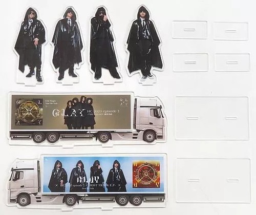 Glay acrylic stand - stand, set