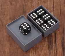 MAGIC DICE TRICK 7 BLACK DICE