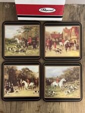 Vintage Fox Hunting Coasters