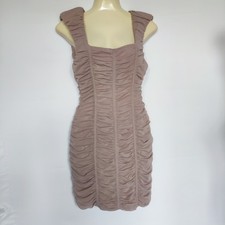 Zara Nude Rushed Mesh  Mini
