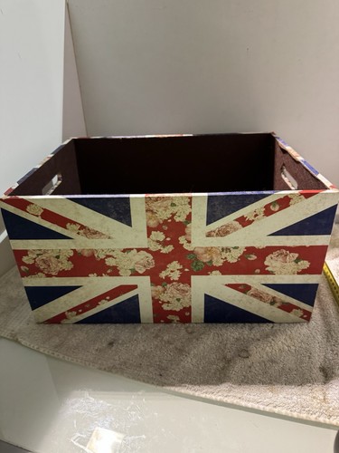 Union jack storage box - storage,