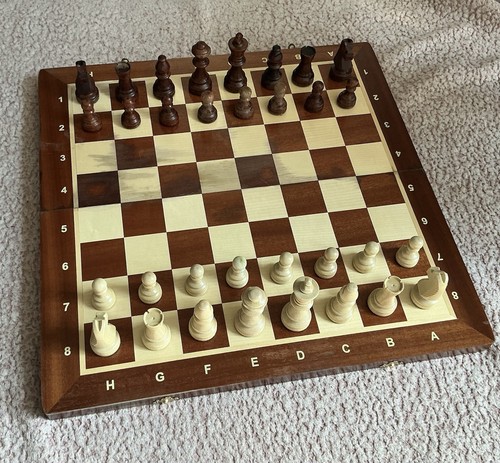 Chess board wooden - board,