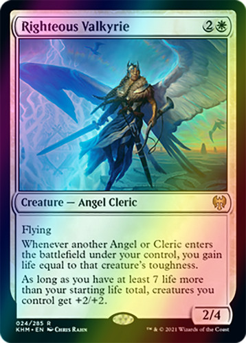 Foil righteous valkyrie - 1x,