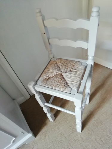 Vintage gray painted - painted, child's