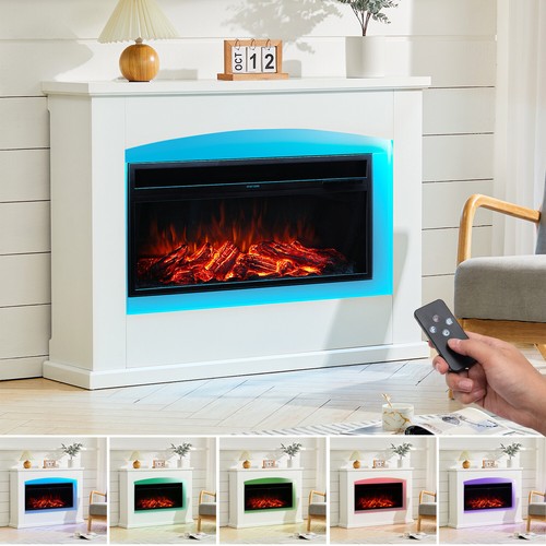 Electric fireplace surround - fireplace, &