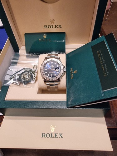 Rolex yacht master blue dial - rolex,
