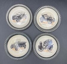 WADE Decor Plates - Moko Product - Veteran Cars Series x 4 120mm Dishes