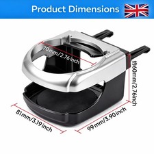 2X Universal Cup Holder For