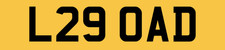 LOAD NUMBER PLATE L29 OAD SKIP