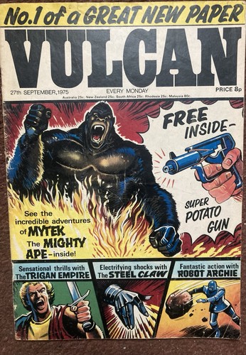 Vulcan comic number 27th - comic,