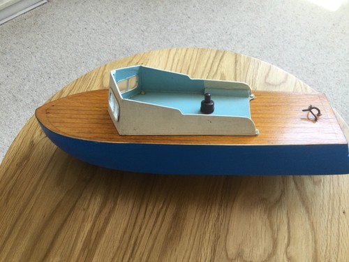 1950s working model speedboat