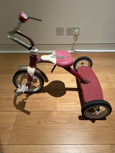 1960 radio flyer red retro - flyer,