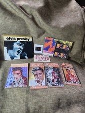 Collection Of Elvis Presley Memorabilia   Film Cell Postage Stamps Music Guide 
