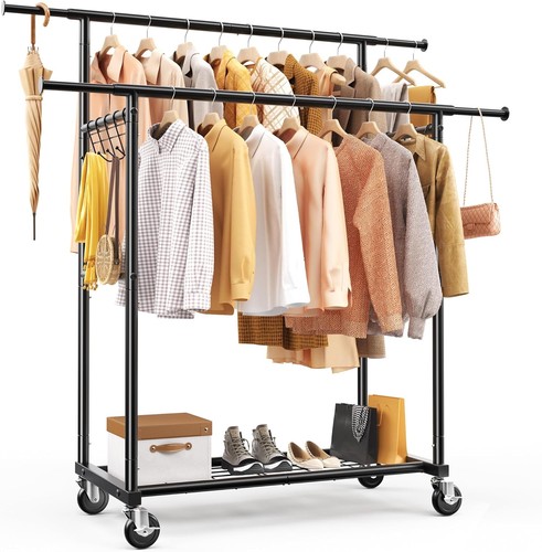 Hokeeper double rod clothes - double,