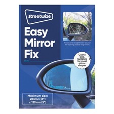 Car Door Wing Mirror Glass Replacement Easy Fix Peel Off Universal 8" x 5"