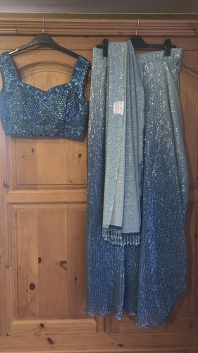 Women blue sequin - blue,