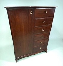 STAG MINSTREL DRESSING CHEST RARE 6 Drawer mini wardrobe new promo