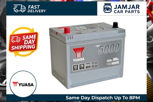 Yuasa car battery ybx5069 12v - yuasa,
