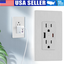 USB Type-C/A Dual Port Wall