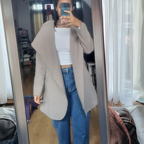 Grey women long duster - women's,