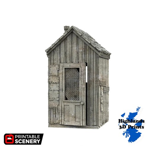 Outhouse wild west - outhouse,