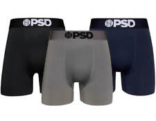 PSD Men's  3 Pack 5" Boxer Briefs - Stealth