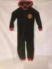 Official Boys Manchester United Hooded Supersoft Fleece Zipper  age4/5 years
