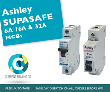 Ashley/Ashley & Rock 6A, 16A, & 32A MCBs - USED - Circuit Breakers