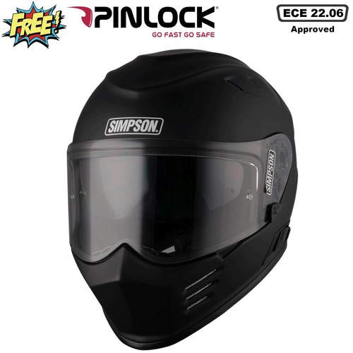 Simpson venom matt black full - simpson,