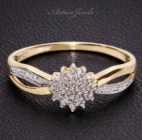 9ct yellow gold silver - 9ct,