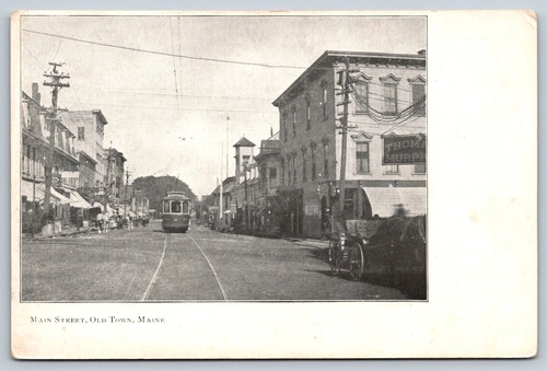 Main street old town maine - street,
