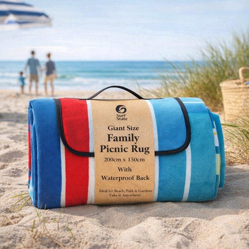 Giant family picnic rug - family,