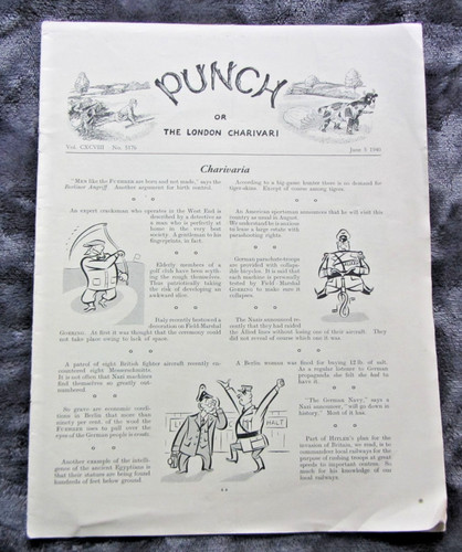 Vintage punch london - punch, or