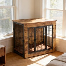 Dog Crate Furniture Rustic