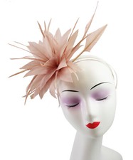 Full Flower Feather Hair Hat
