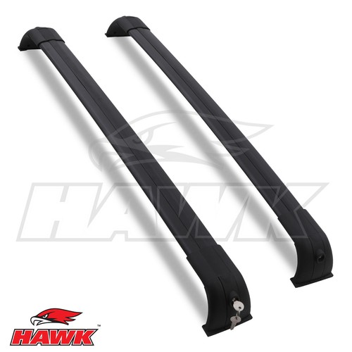 Black lockable roof cross - lockable, bars