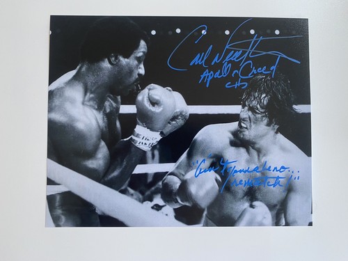 Carl weathers person signed - weathers,