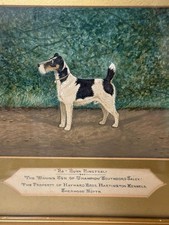 Wire Fox Terrier Dog Painting