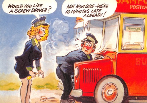 Bamforth comic postcard - bamforth,